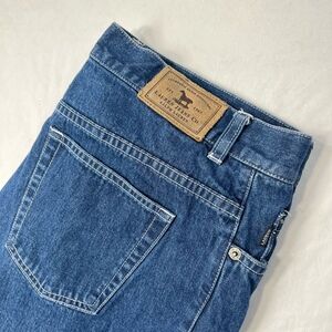 Vintage Ralph Lauren Straight Leg Jeans Women’s 14 Classic Blue Denim